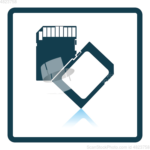 Image of Memory card icon