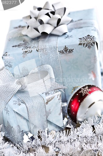 Image of Christmas gift boxes