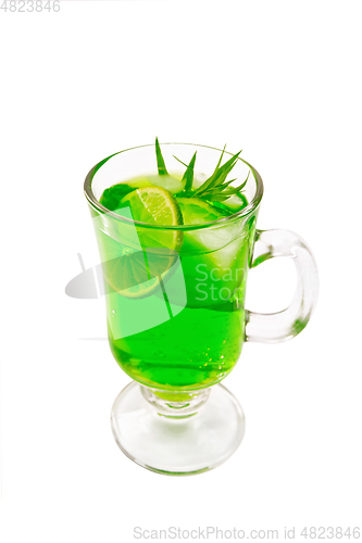 Image of Lemonade Tarragon in goblet