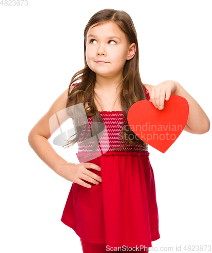 Image of Portrait of a little girl