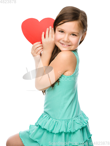 Image of Portrait of a little girl