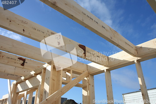 Image of Framework for house