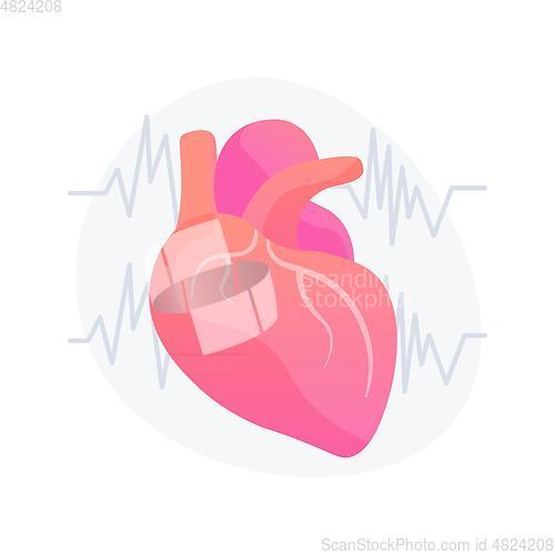 Image of Cardiology clinic vector concept metaphor