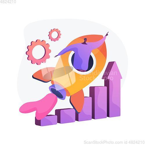 Image of Success achievement vector concept metaphor