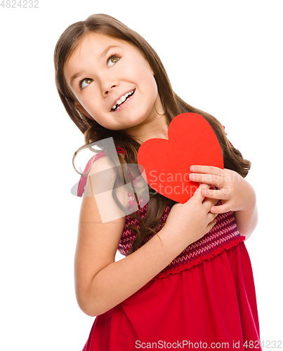 Image of Portrait of a little girl