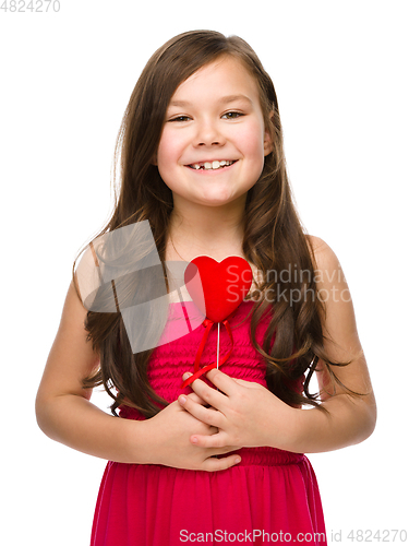 Image of Portrait of a little girl