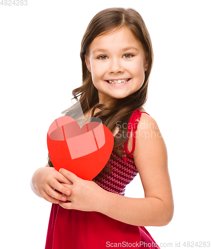 Image of Portrait of a little girl
