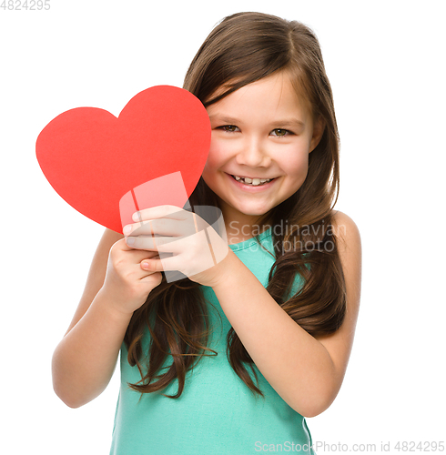 Image of Portrait of a little girl