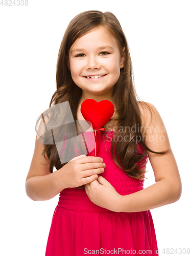 Image of Portrait of a little girl