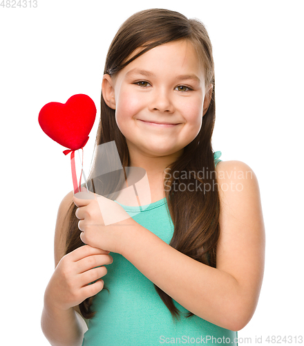 Image of Portrait of a little girl