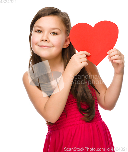 Image of Portrait of a little girl
