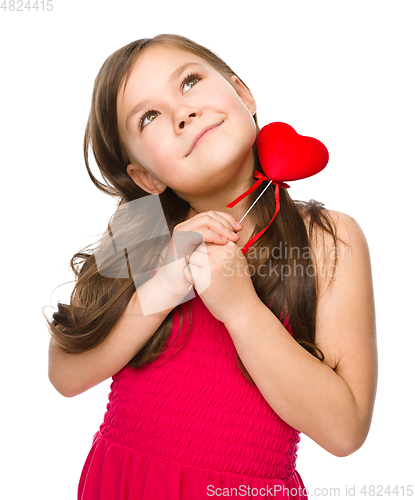 Image of Portrait of a little girl