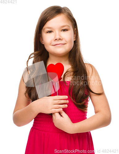 Image of Portrait of a little girl