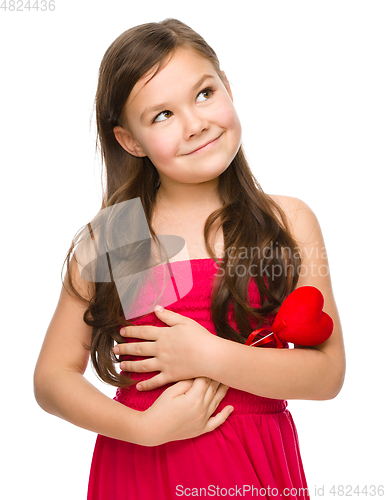 Image of Portrait of a little girl