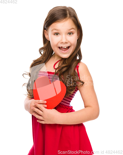 Image of Portrait of a little girl