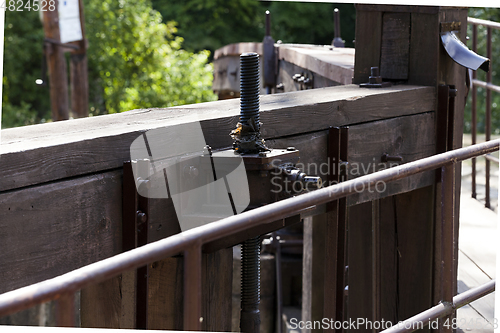 Image of Old canal, close-up