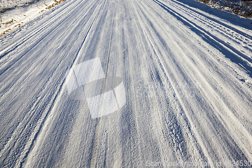 Image of Road in the winter season