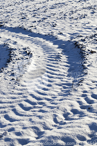 Image of Traces of transport in the winter season