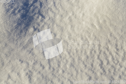 Image of Snow drifts in winter