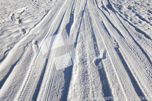 Image of Road in the winter season