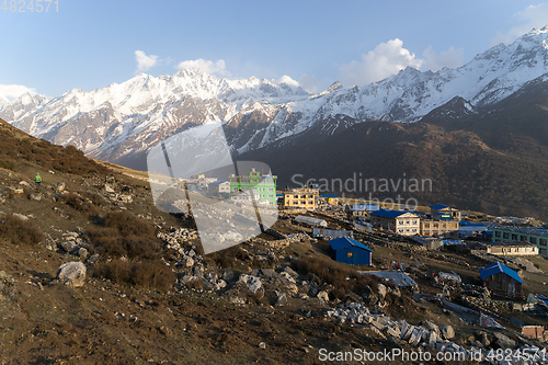 Image of Nepal village in mountains