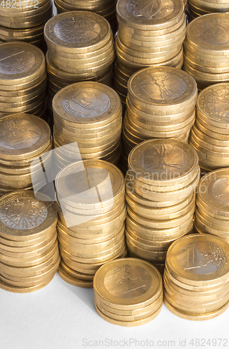 Image of lots of euro coins