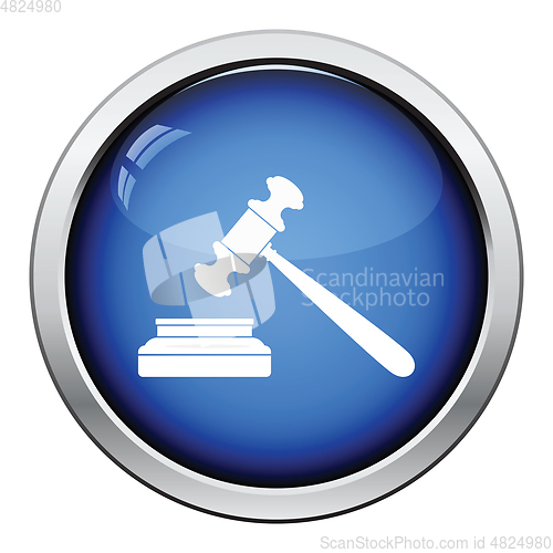 Image of Judge hammer icon