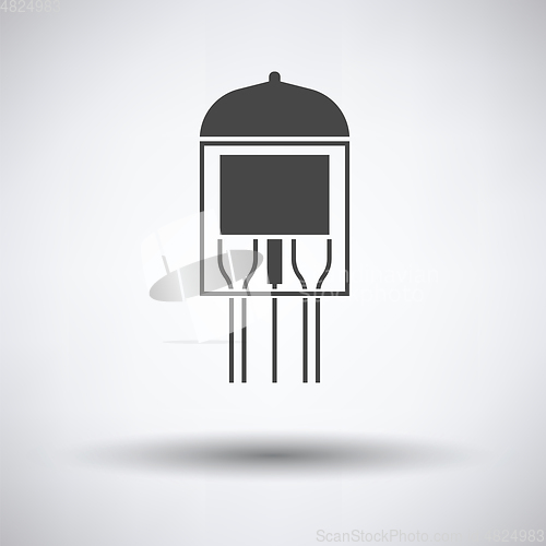 Image of Electronic vacuum tube icon