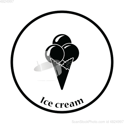 Image of Ice-cream cone icon