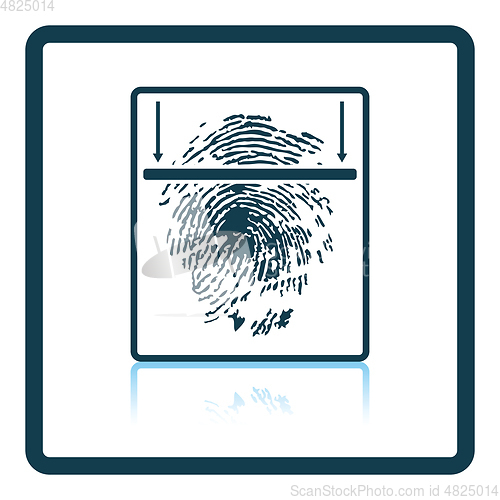 Image of Fingerprint scan icon