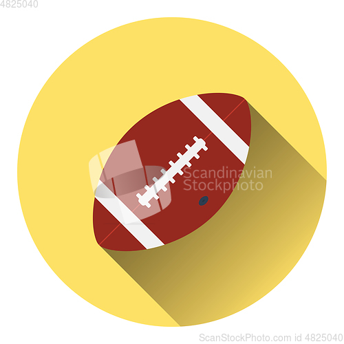Image of American football ball icon