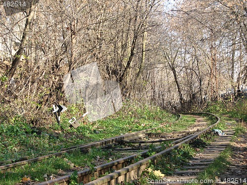 Image of old railway switch