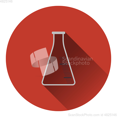 Image of Icon of chemistry cone flask