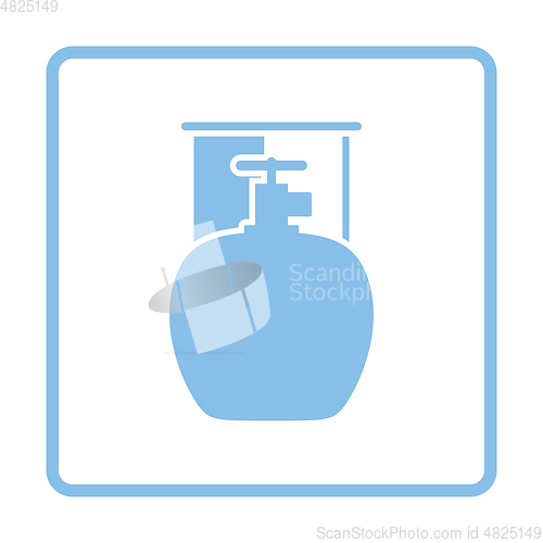 Image of Camping gas container icon