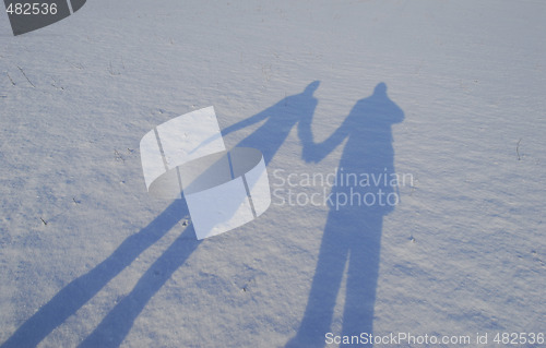 Image of Couple on snow