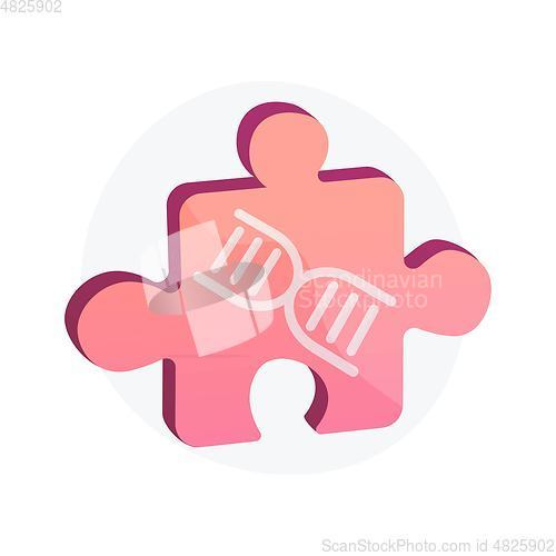 Image of Gene engineering vector concept metaphor