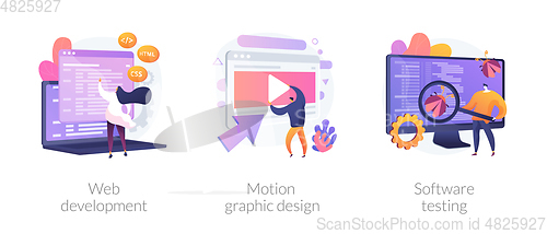 Image of Website development vector concept metaphors