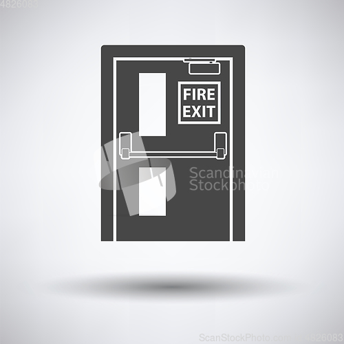 Image of Fire exit door icon