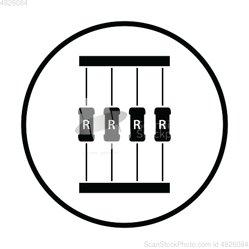 Image of Resistor tape icon