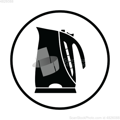 Image of Kitchen electric kettle icon