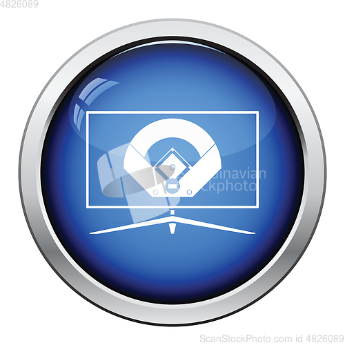 Image of Baseball tv translation icon