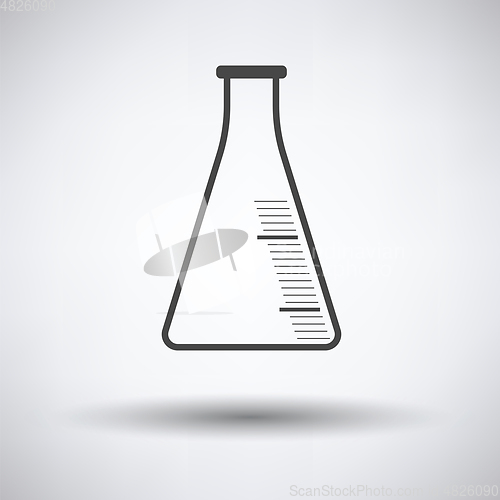 Image of Icon of chemistry cone flask