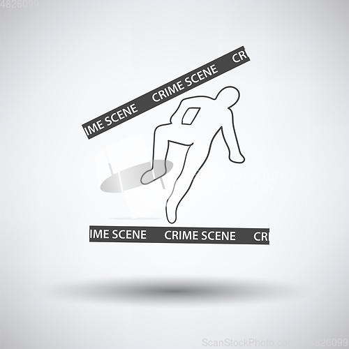 Image of Crime scene icon