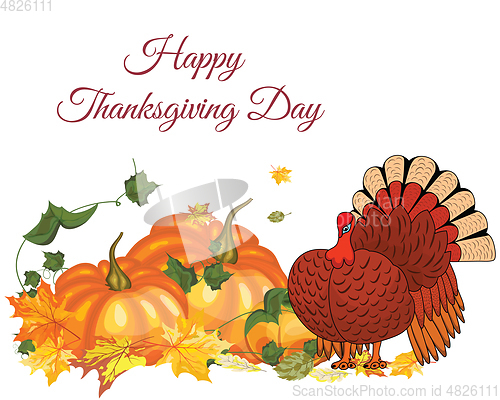 Image of Thanksgiving Day Greeting Card