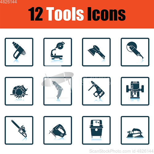 Image of Tools icon set