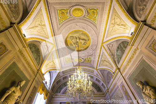 Image of interiors of Palazzo Pitti, Florence, Italy