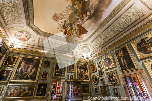 Image of interiors of Palazzo Pitti, Florence, Italy