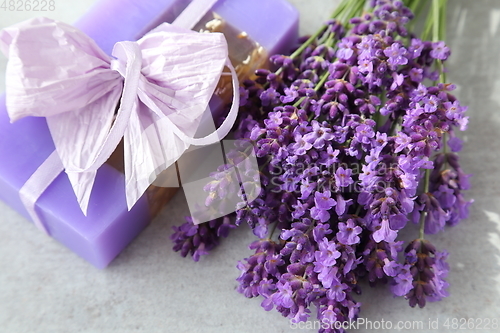 Image of Bouquet of lavender.