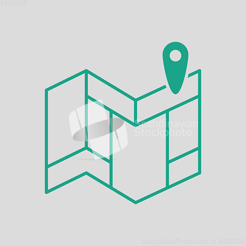 Image of Navigation map icon