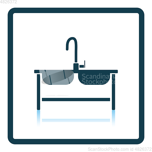 Image of Double sink icon